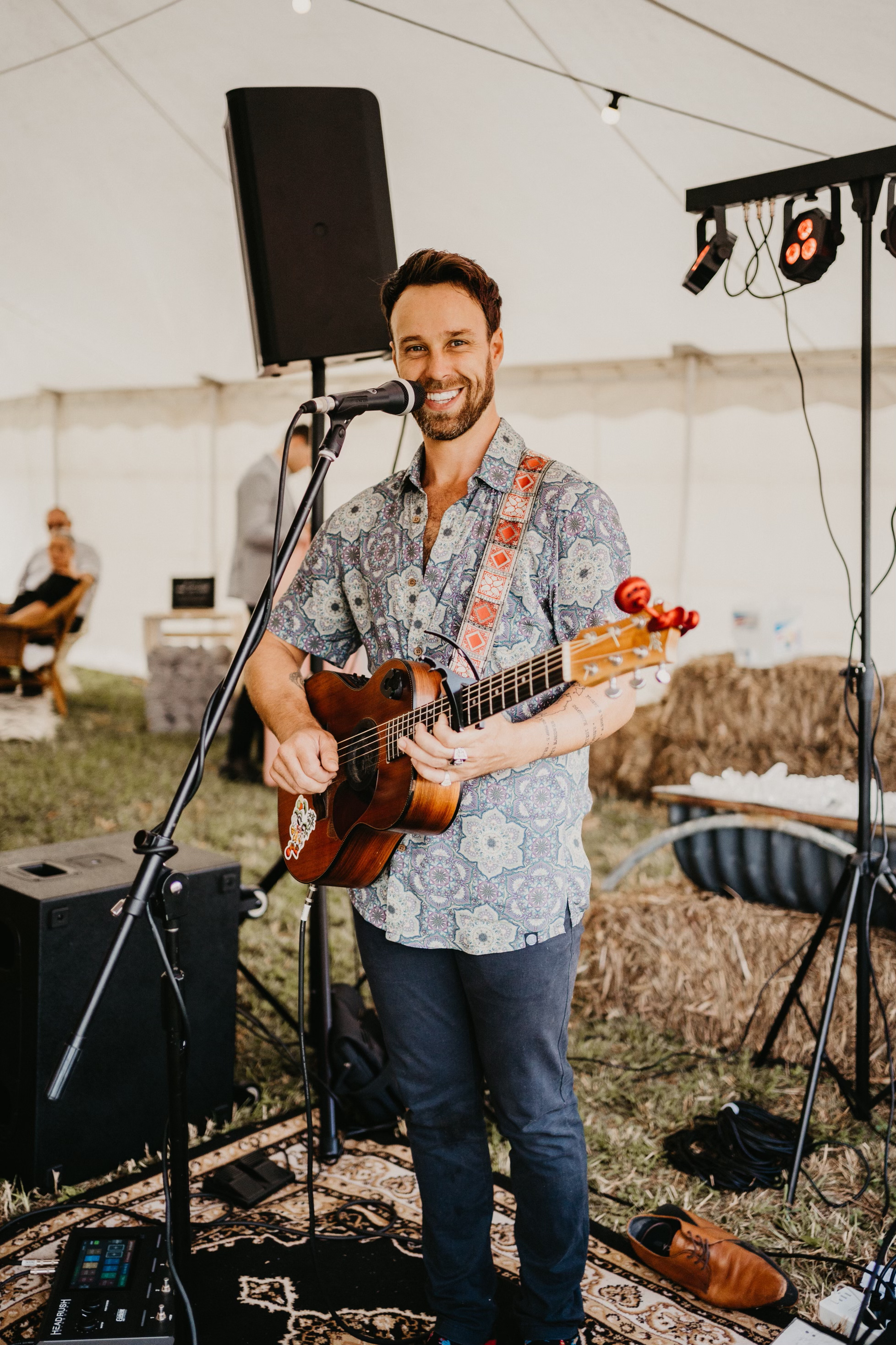 Sam Bannink, musical soloist in Sunshine Coast