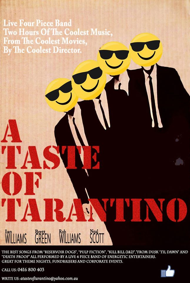 A Taste of Tarantino, cover band in Sunshine Coast