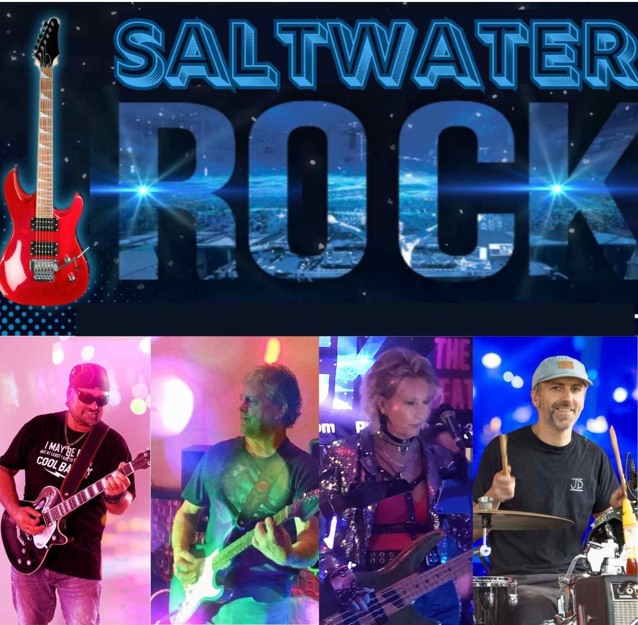 Saltwater Rock, cover band in Sunshine Coast, photo 2
