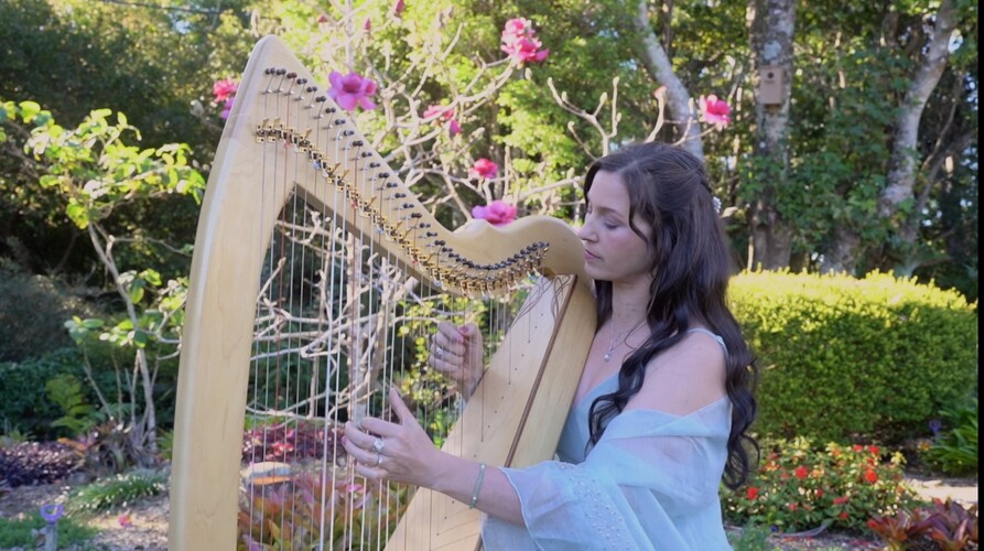 Claire Evelynn, harp player in Sunshine Coast, photo 3