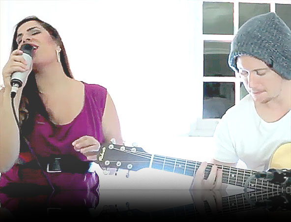 Acoustically Speaking, musical duo in Sydney