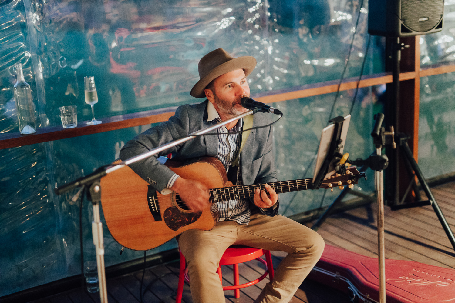 Gary Johns, singer in Sydney