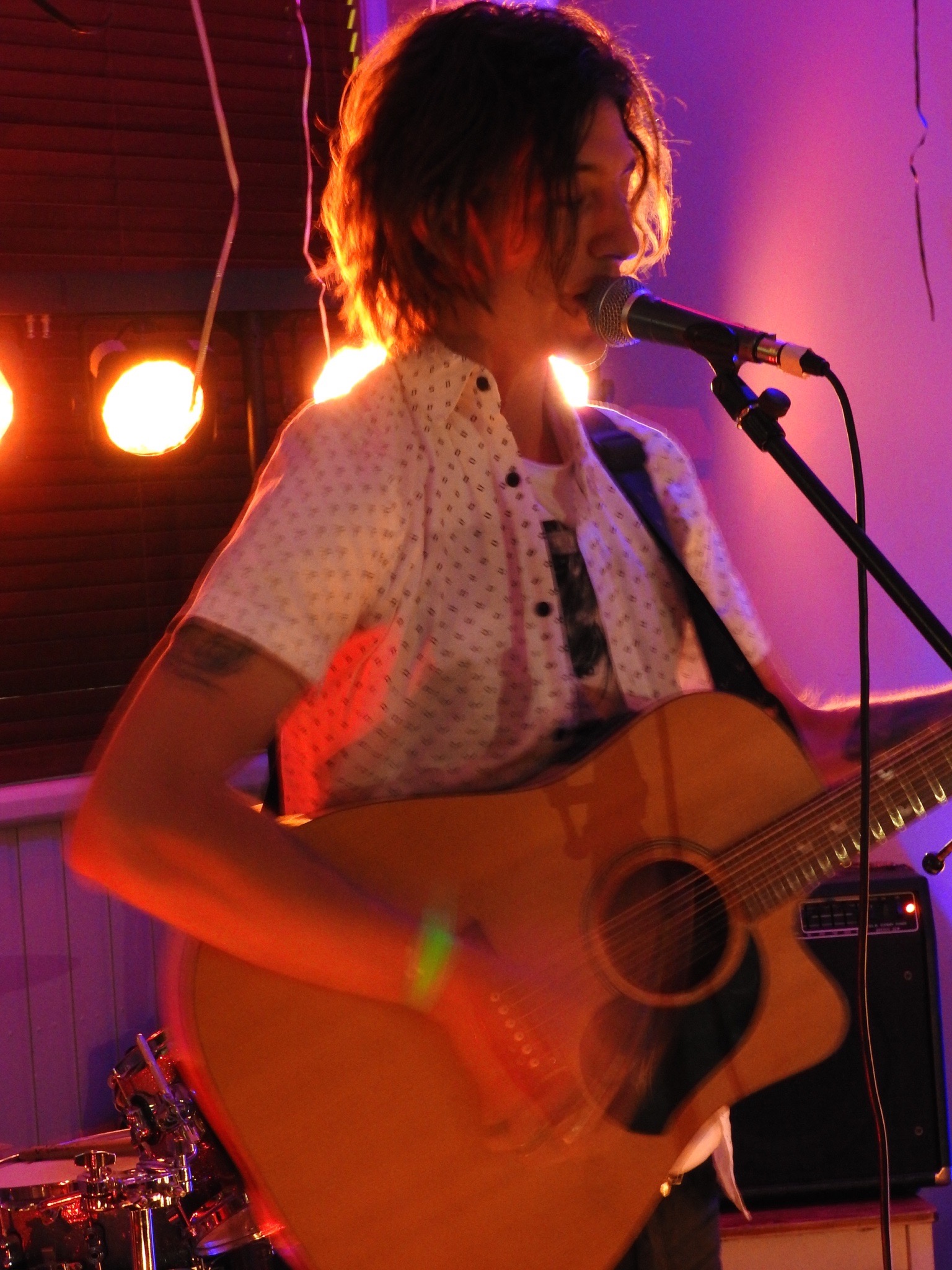 Kye Brown, singer in Sydney