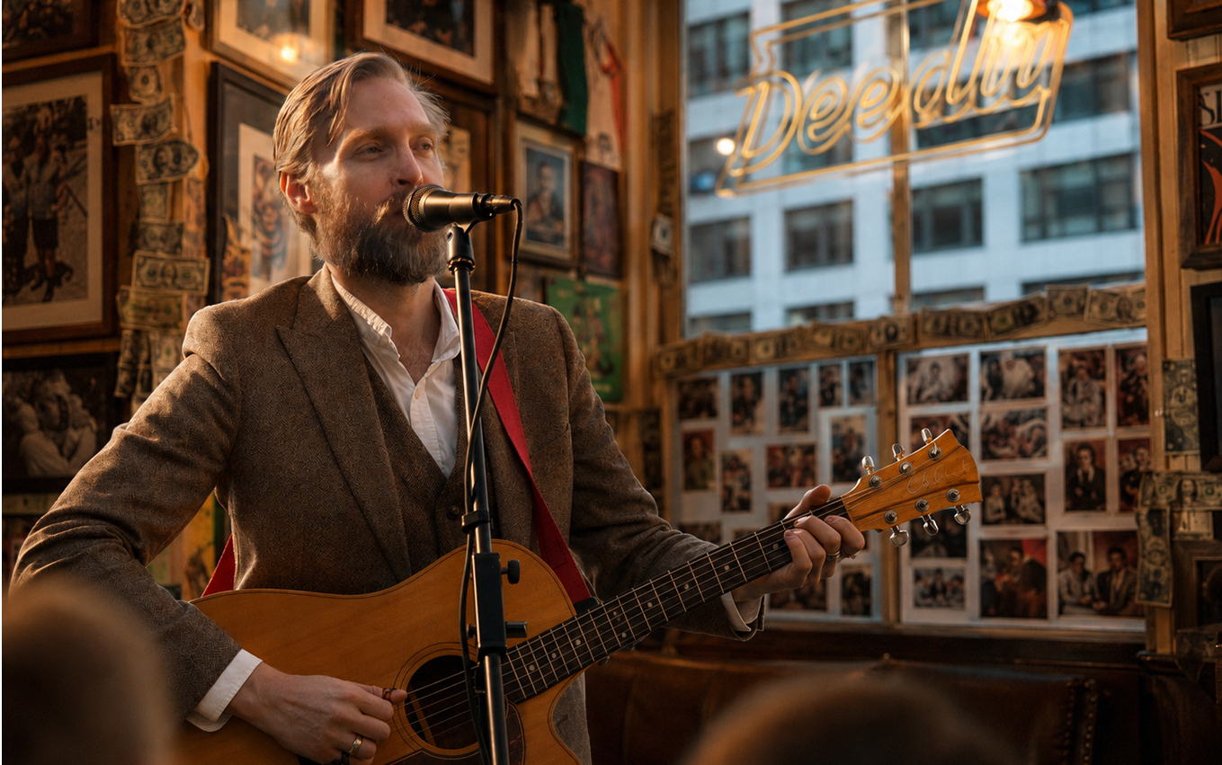 The Modern Bard, folk singer in Sydney