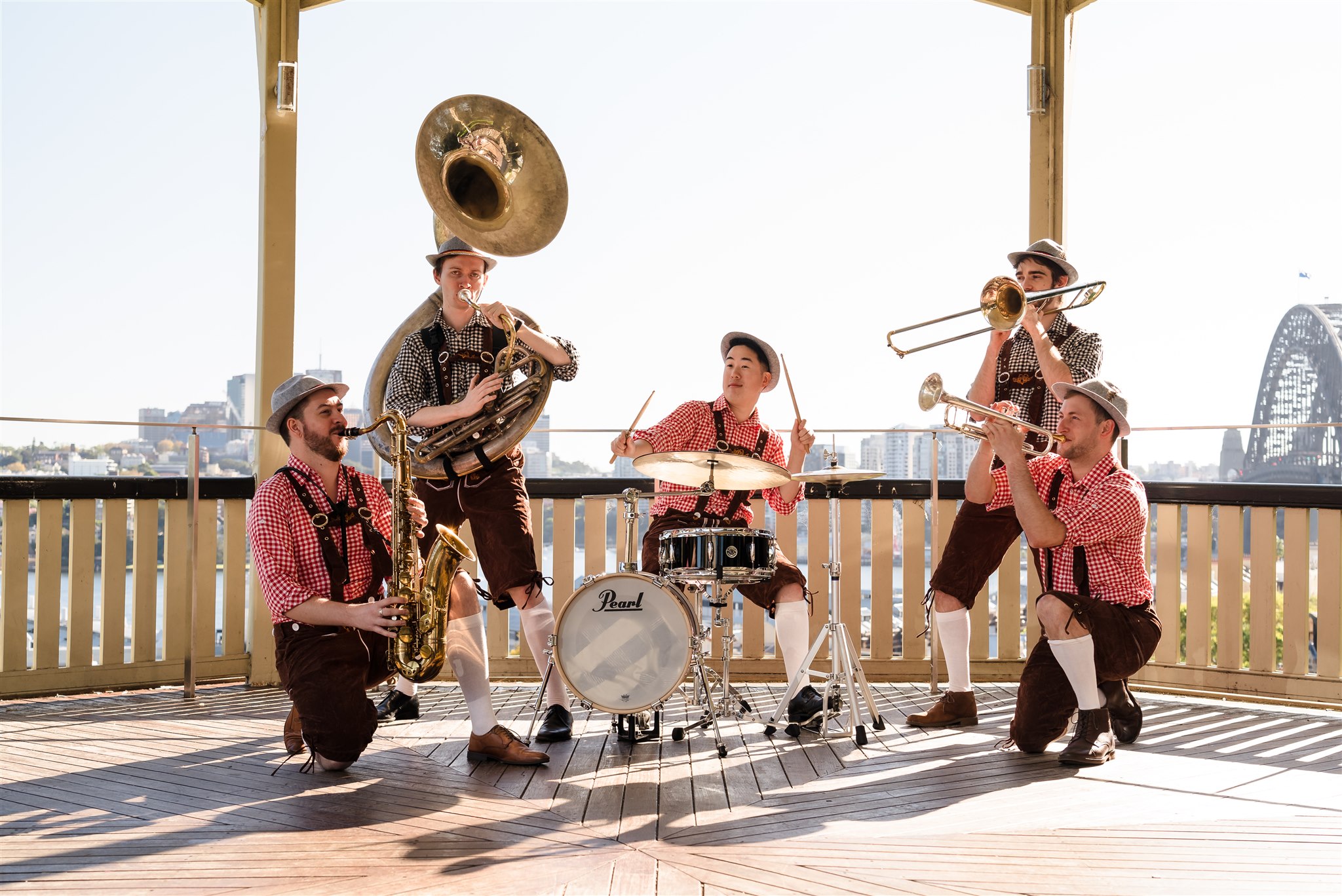 The Oompah Loompah Band, german entertainers in Sydney