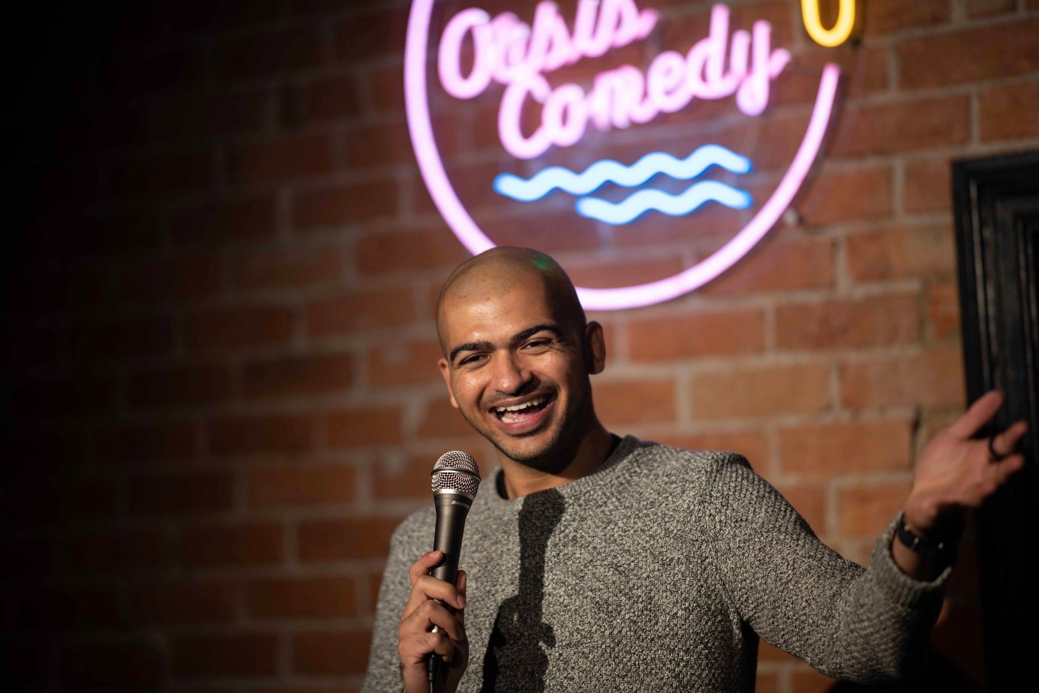 Shash Kapur, comedian in Sydney