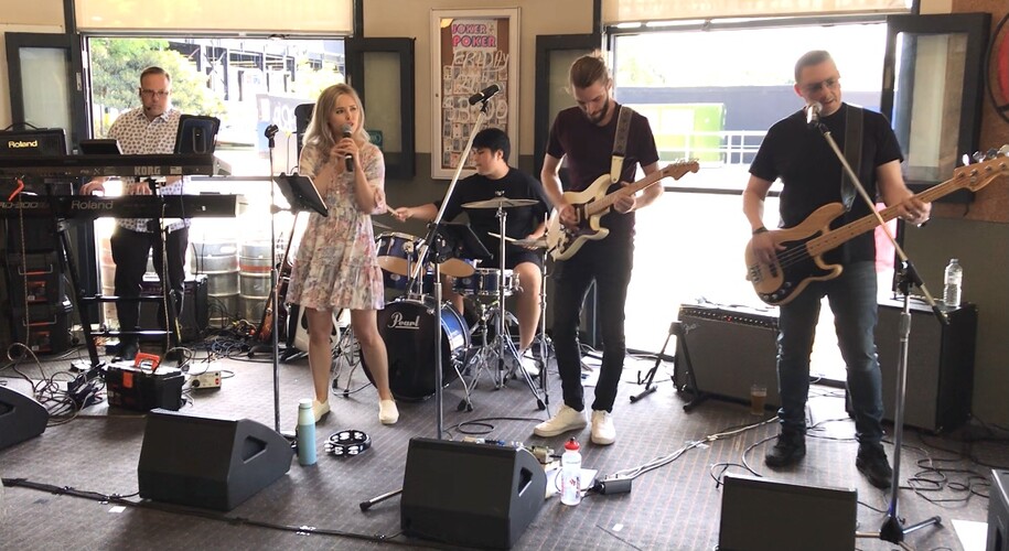 The Rubber Band, cover band in Sydney