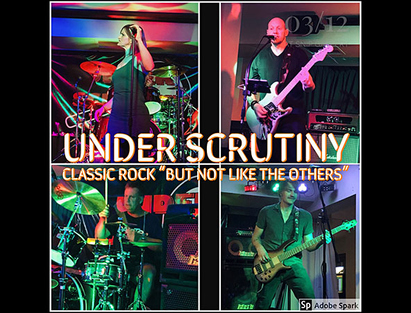 Under Scrutiny, cover band in Sydney, photo 2