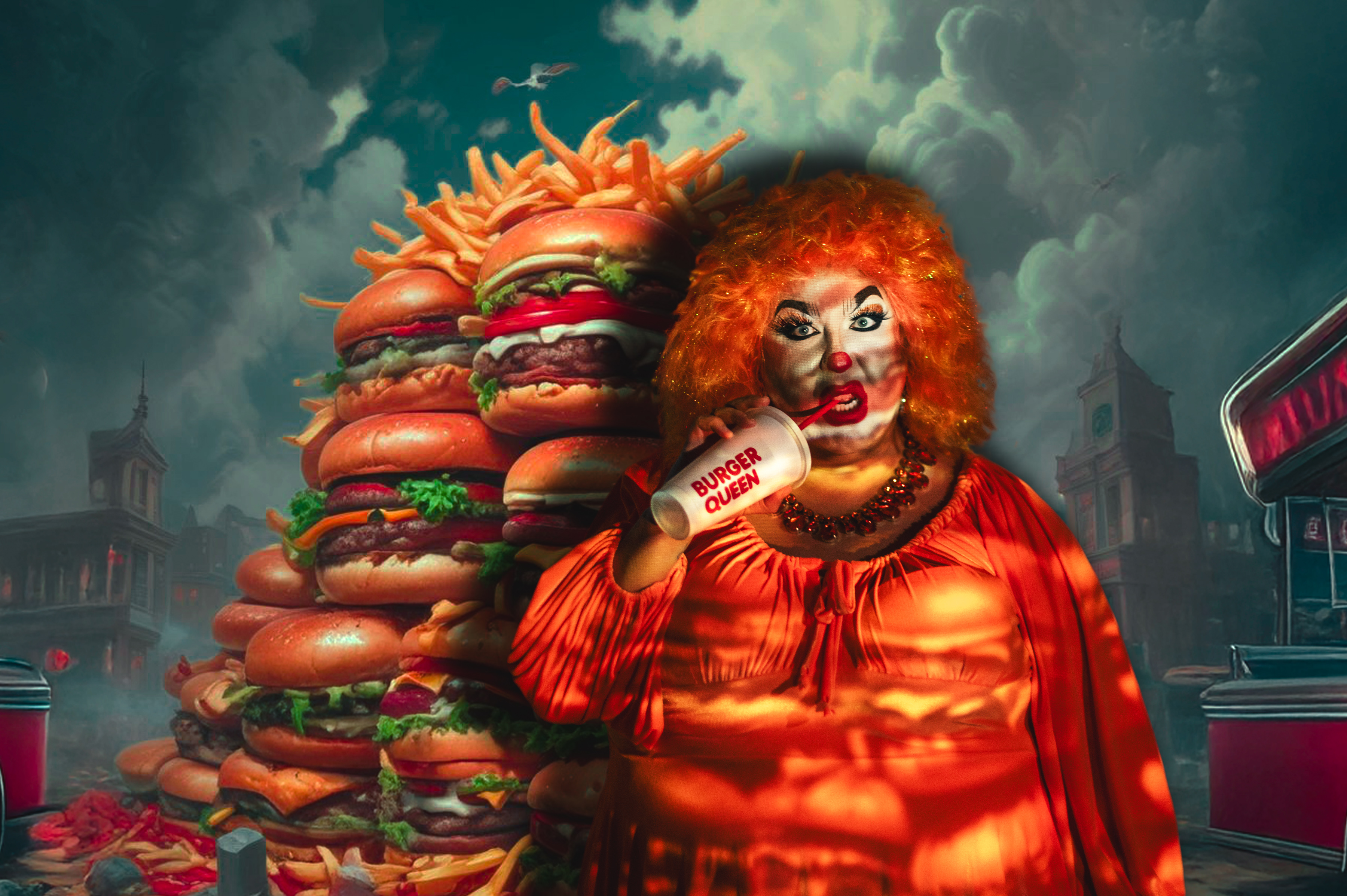 Burger Queen, drag queen in Sydney
