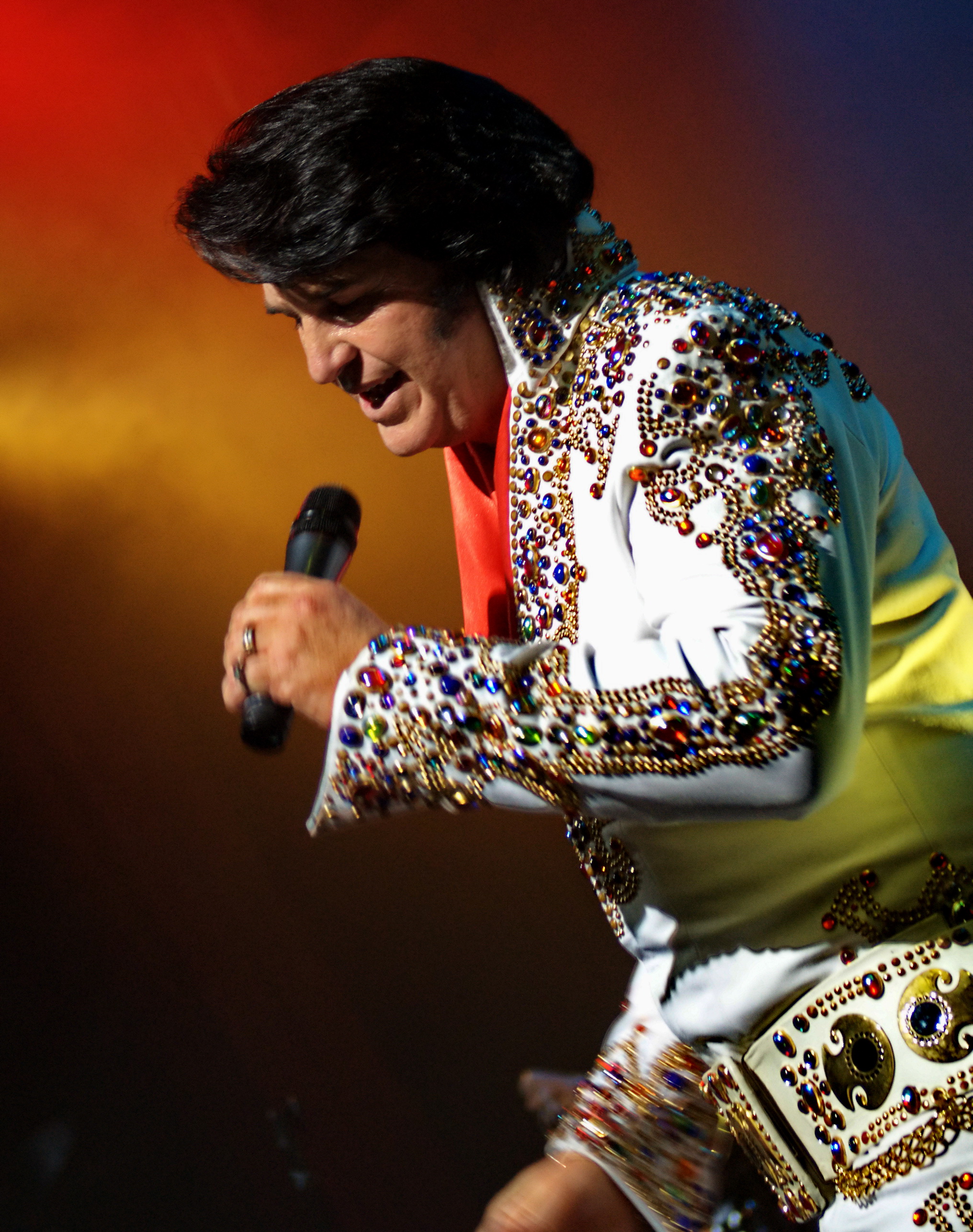 John Elvis Collins, tribute singer in Sydney