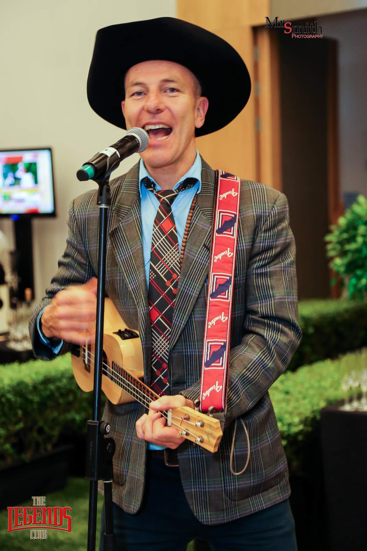 Sugarman Slim, ukulele player in Sydney
