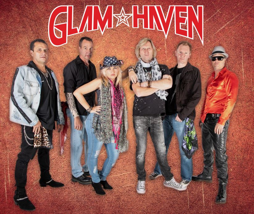 Glam Haven, tribute band in Wollongong