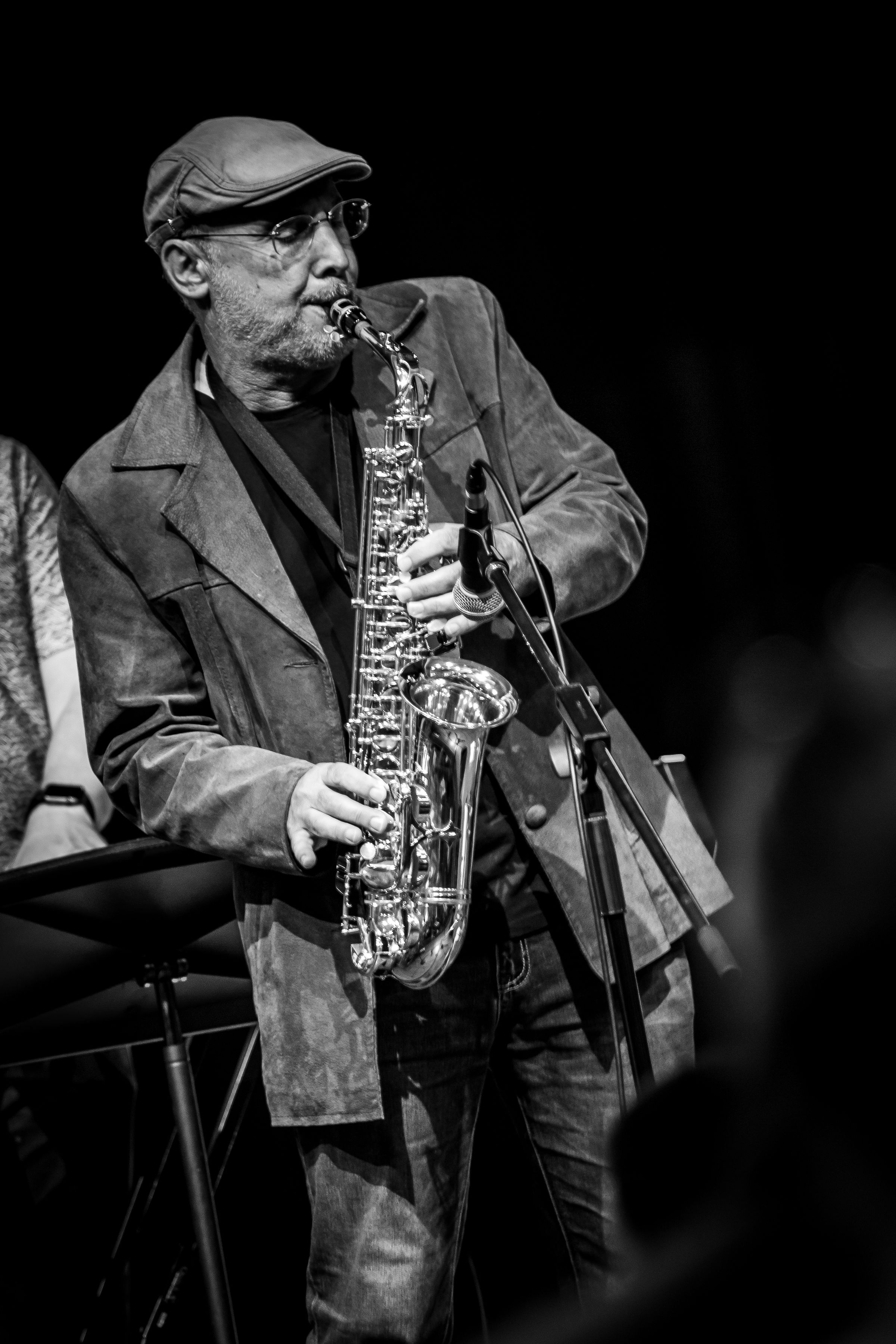 Peter Famularo, saxophone player in Yamba